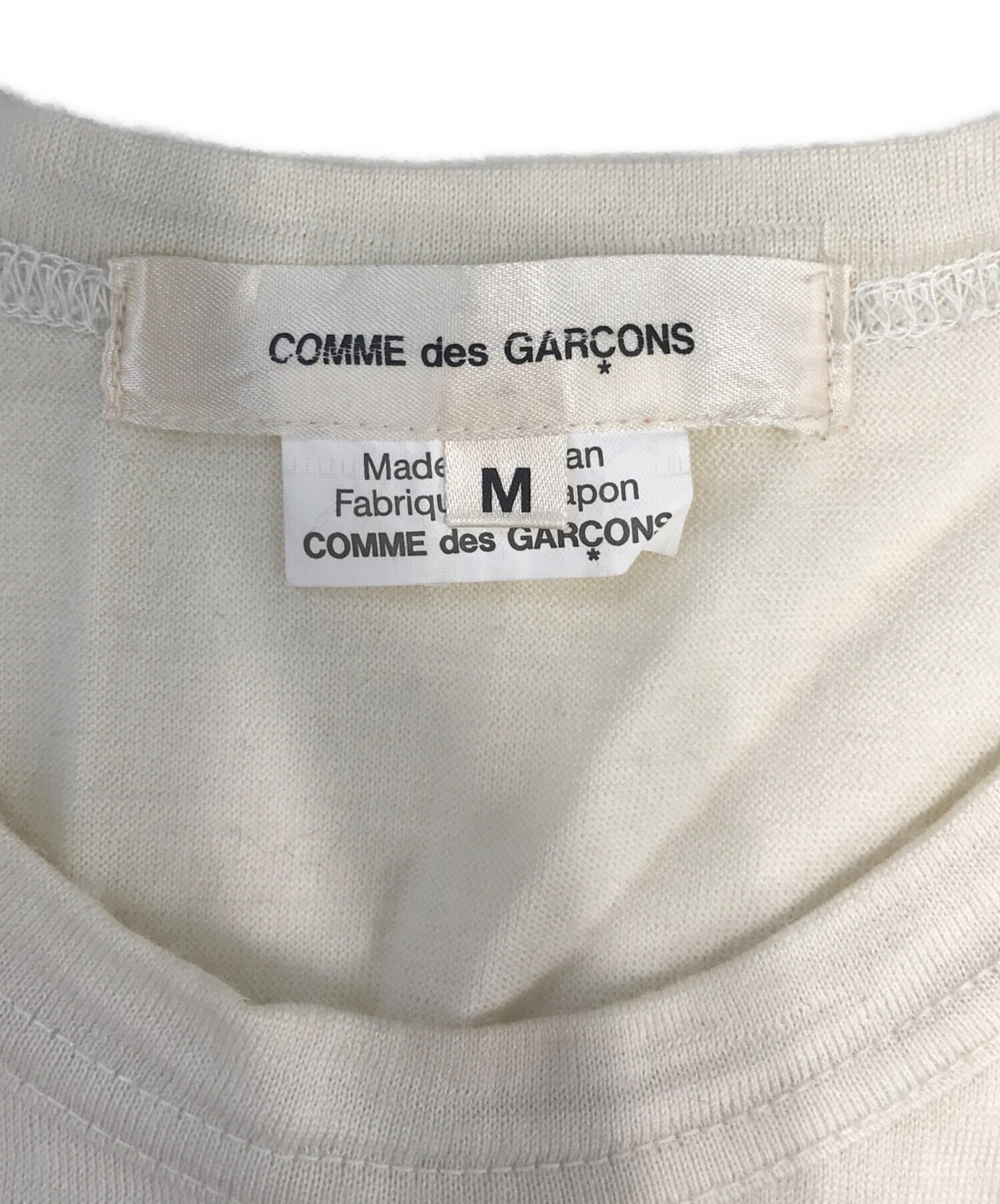 [Pre-owned] COMME des GARCONS Wrap-around printed knit GJ-T028