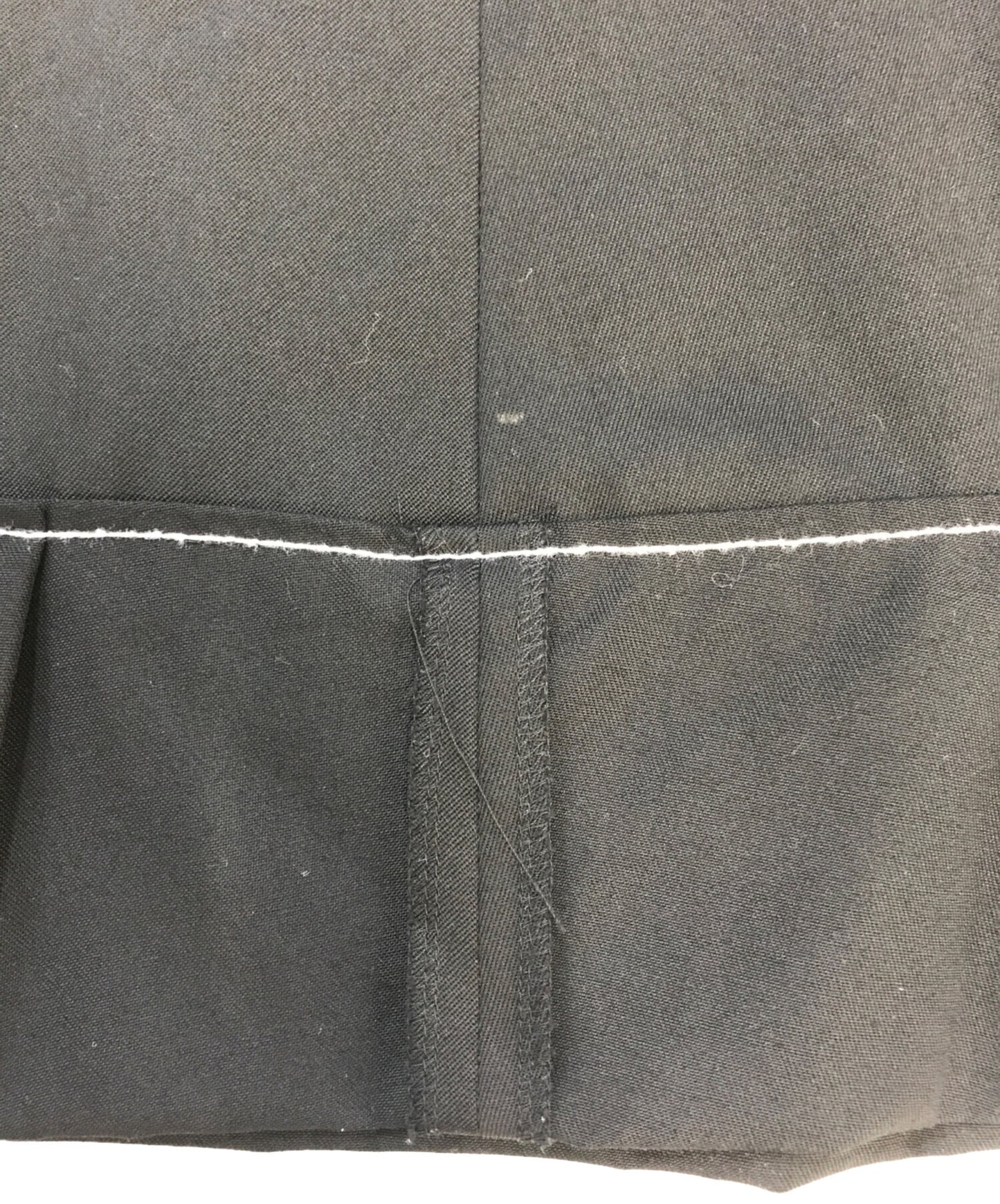 [Pre-owned] ROBE DE CHAMBRE COMME DES GARCONS hem-folded wool skirt RS 10043M