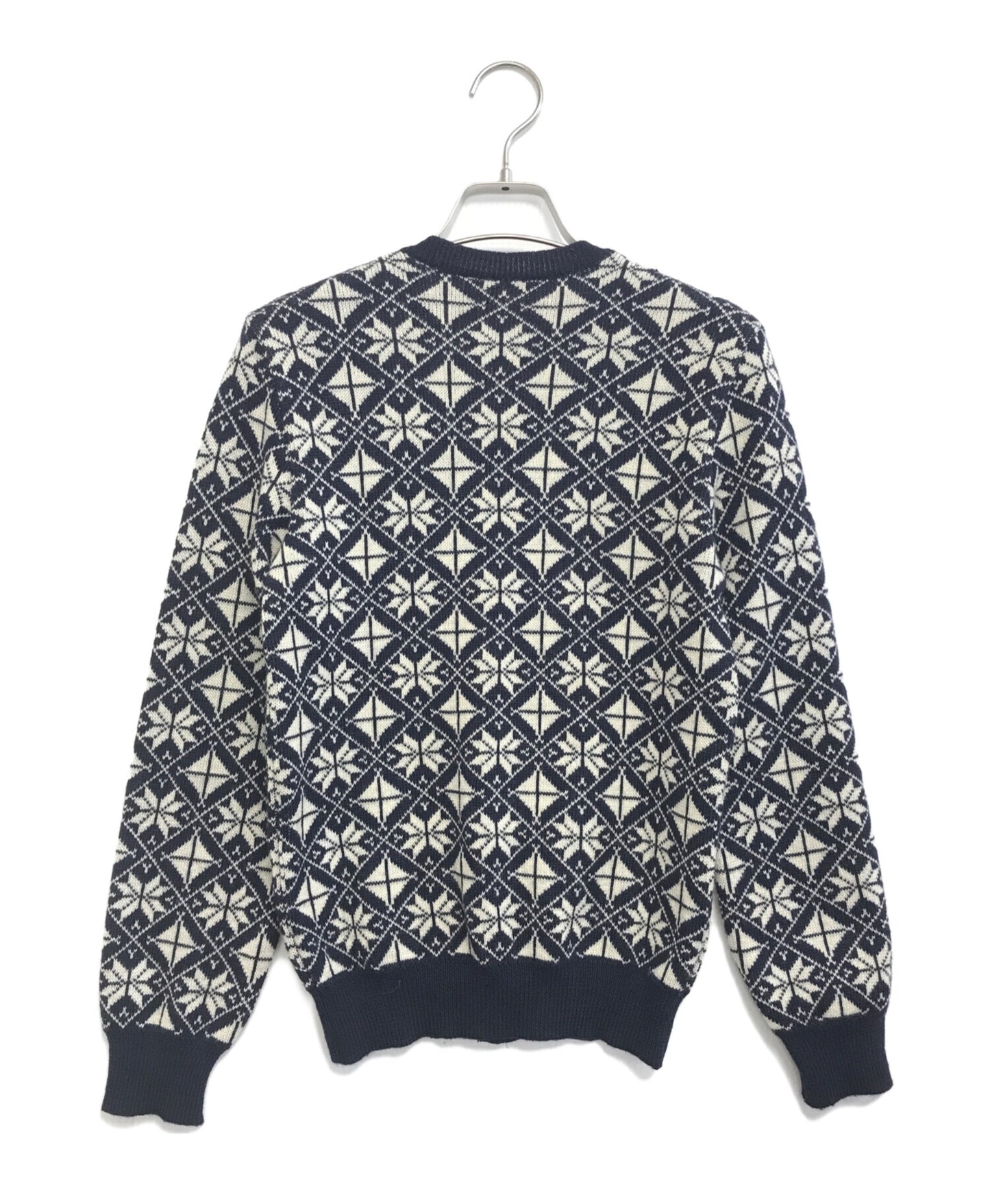 [Pre-owned] COMME des GARCONS 80's Snow Pattern Knit Cardigan