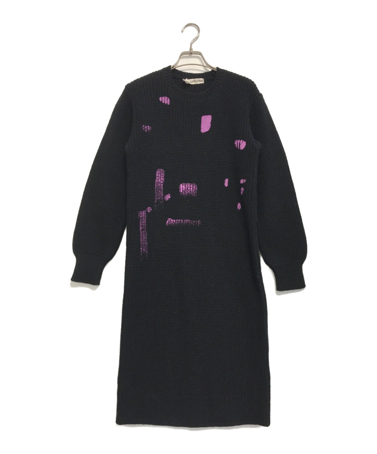 [Pre-owned] COMME des GARCONS 80's Print Knit Dress GN-050200