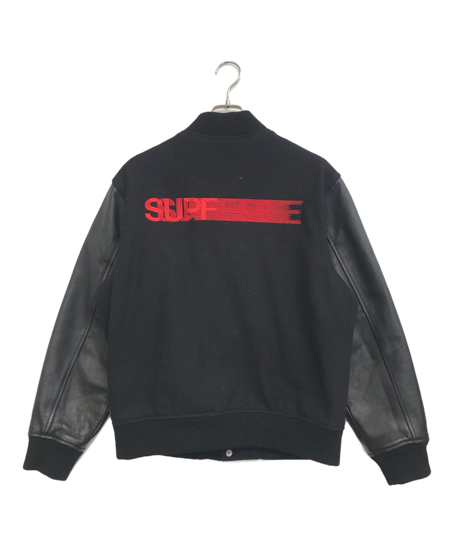 [Pre-owned] SUPREME Motion Logo Varsity Jacket