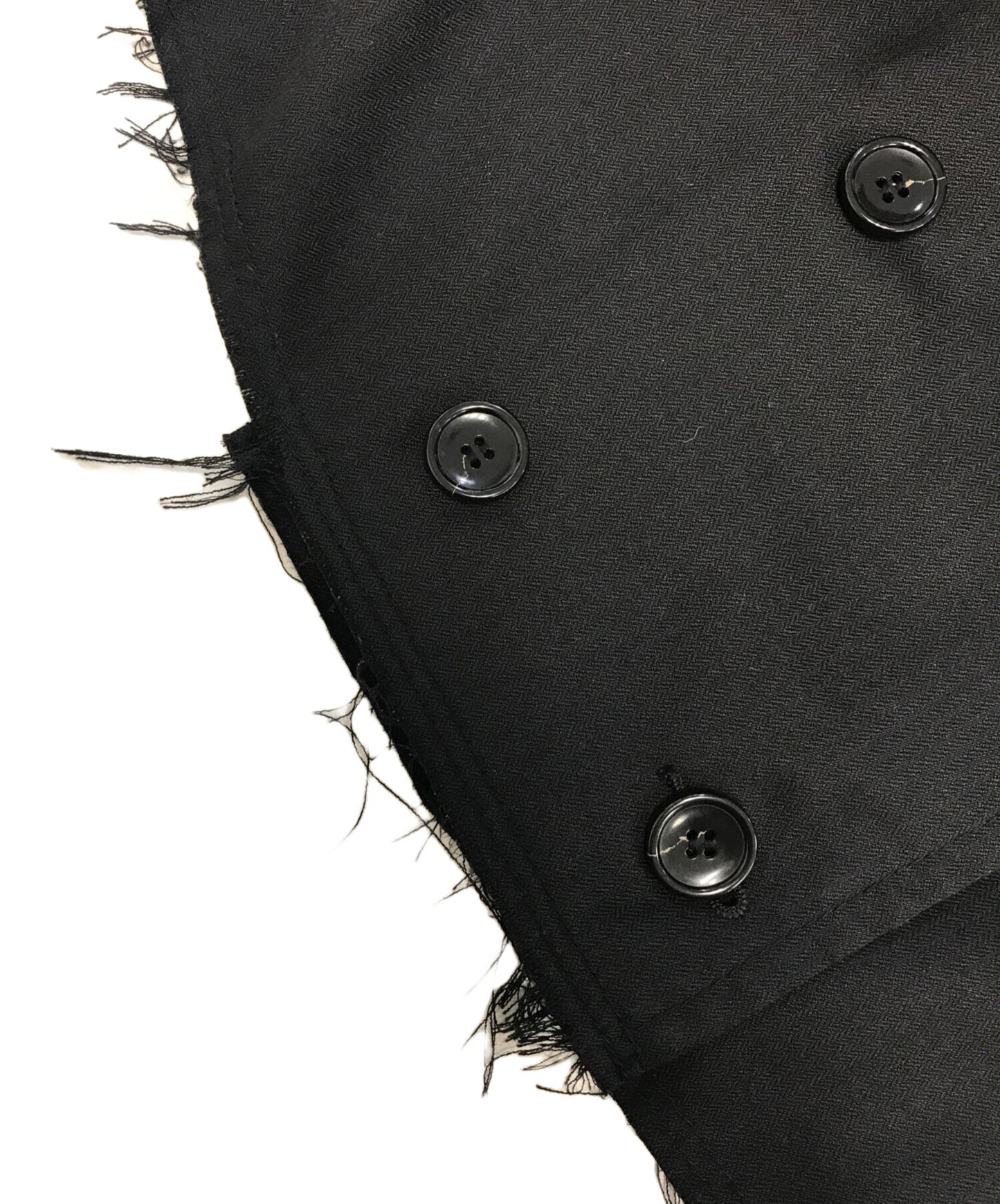 [Pre-owned] BLACK COMME des GARCONS Cutting double-breasted jacket 1E-C003