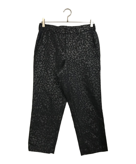 [Pre-owned] BLACK COMME des GARCONS leopard-print pants 1G-P006