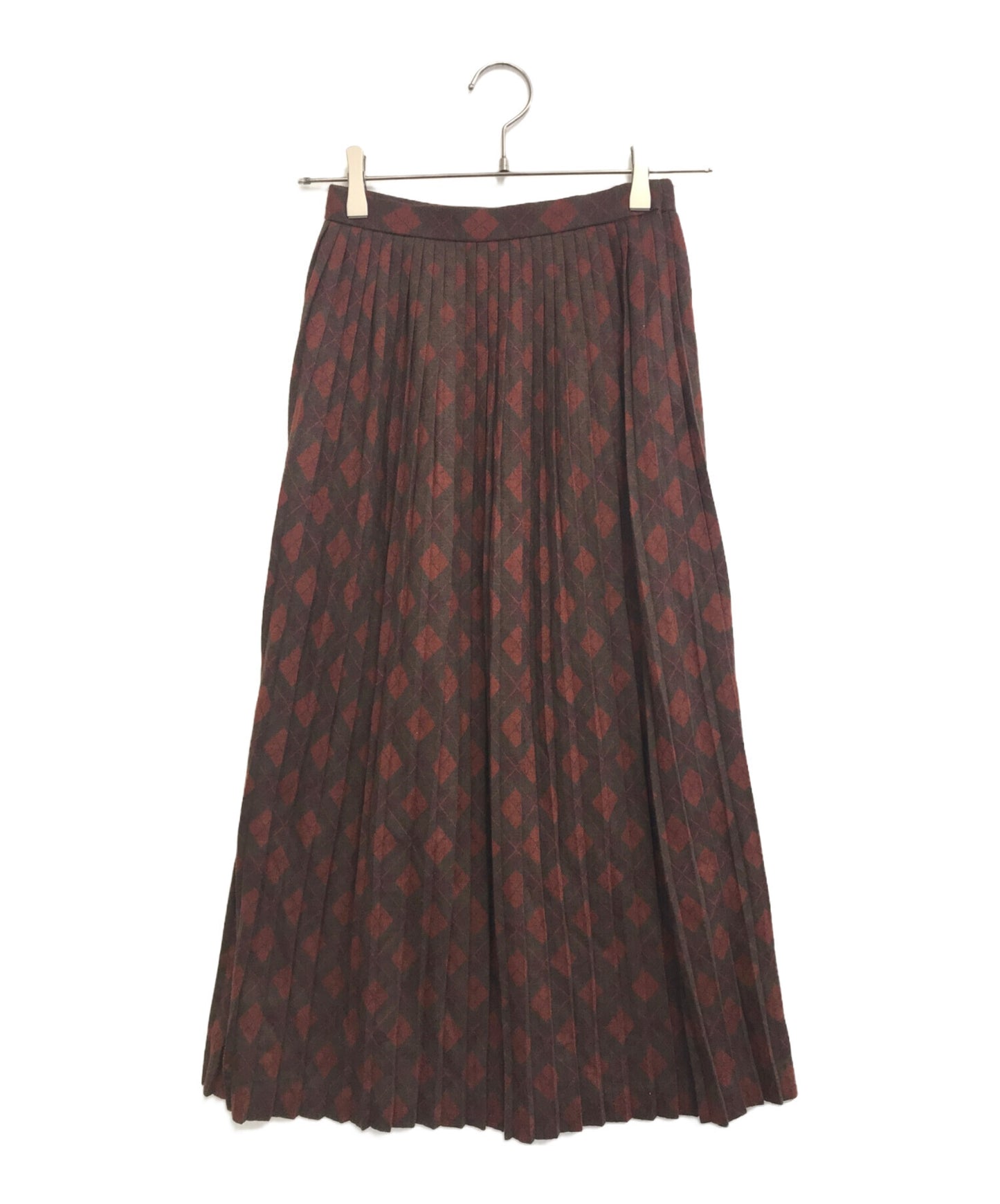 [Pre-owned] COMME des GARCONS check pleated skirt