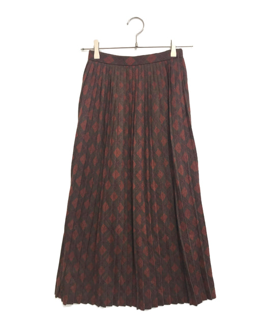 [Pre-owned] COMME des GARCONS check pleated skirt
