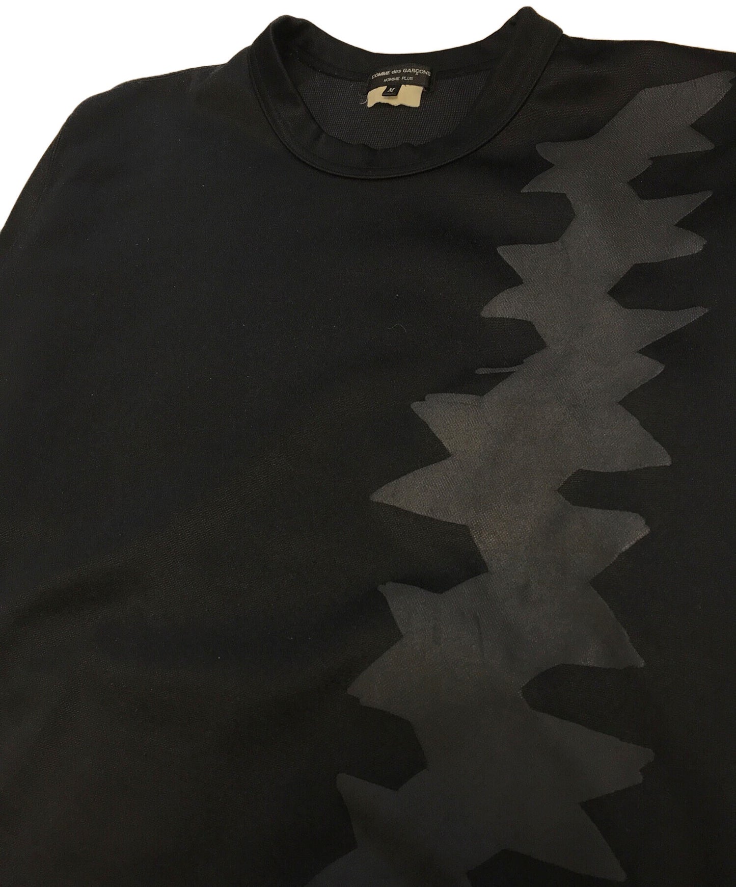 [Pre-owned] COMME des GARCONS HOMME PLUS Side Zip Print Sweatshirt PR-T007