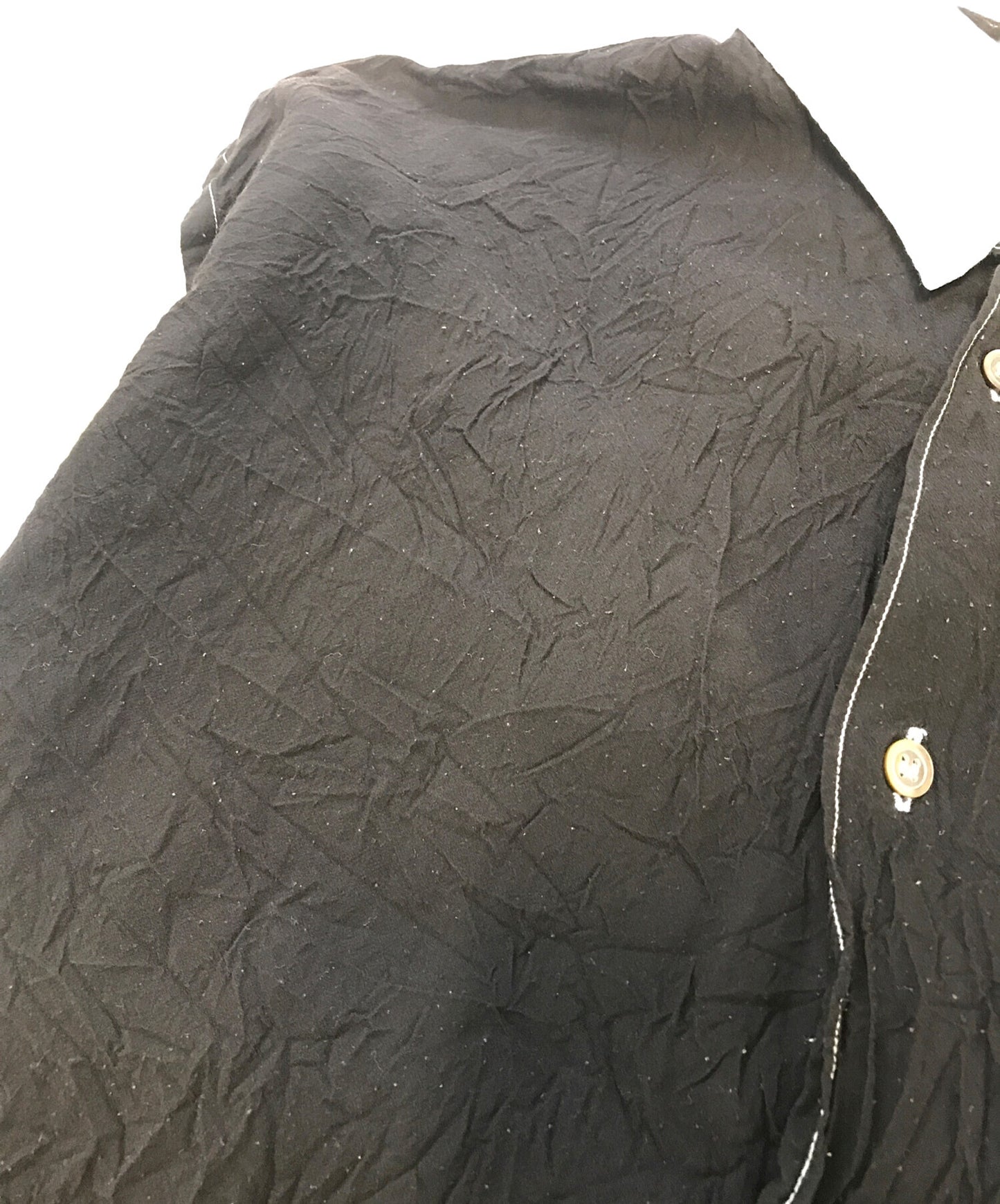 [Pre-owned] COMME des GARCONS HOMME PLUS 90's wrinkled bicolor shirt PB-050580