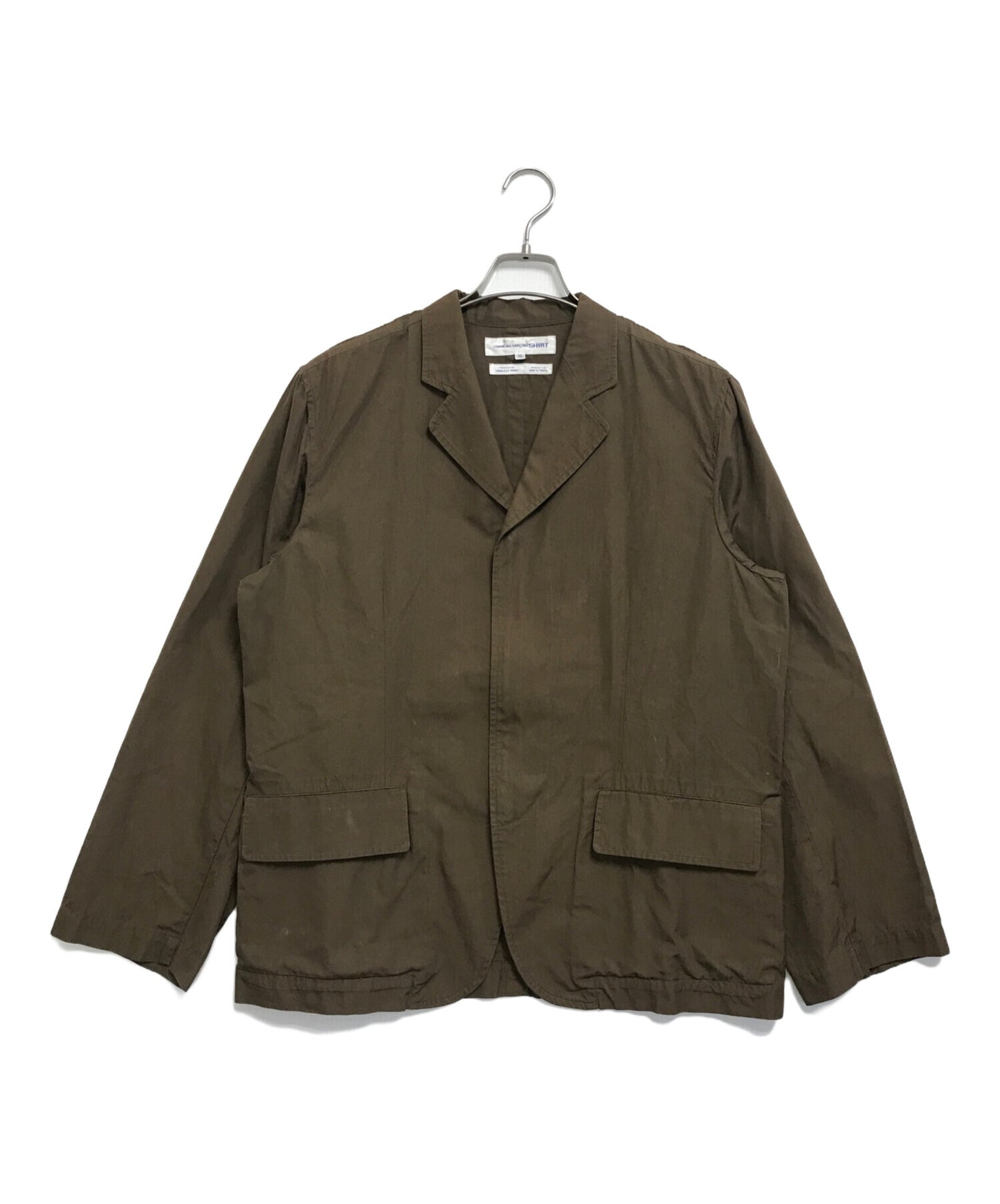 [Pre-owned] COMME des GARCONS SHIRT zip-up tailored jacket