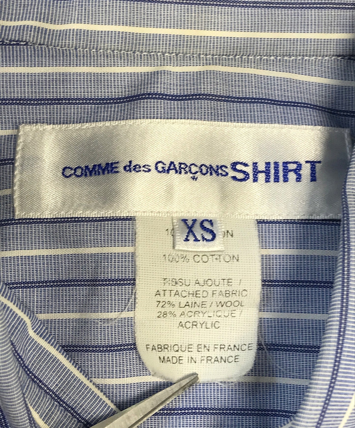[Pre-owned] COMME des GARCONS SHIRT docking shirt S18072