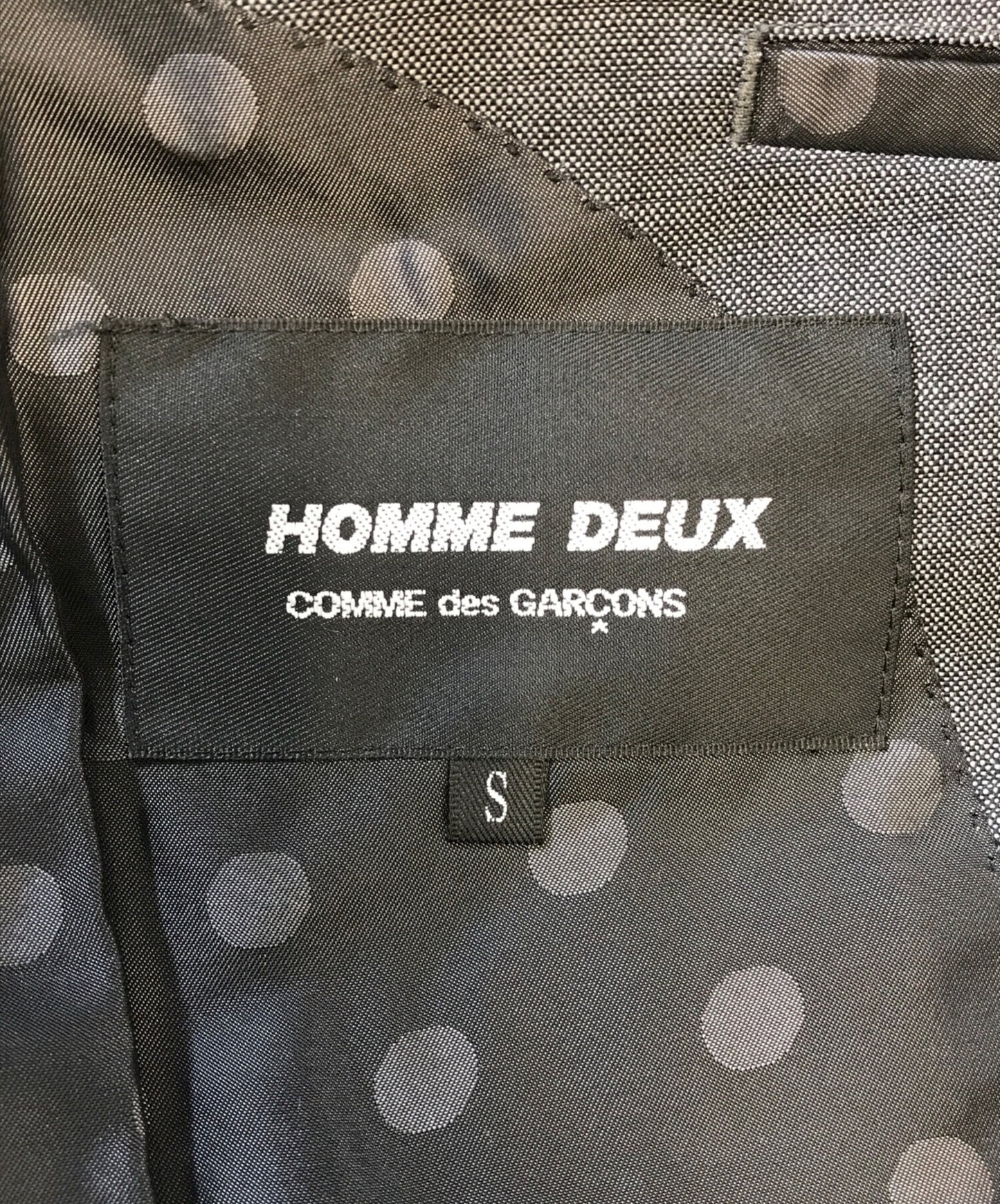 [Pre-owned] COMME des GARCONS HOMME DEUX suit which can be worn as a set-up