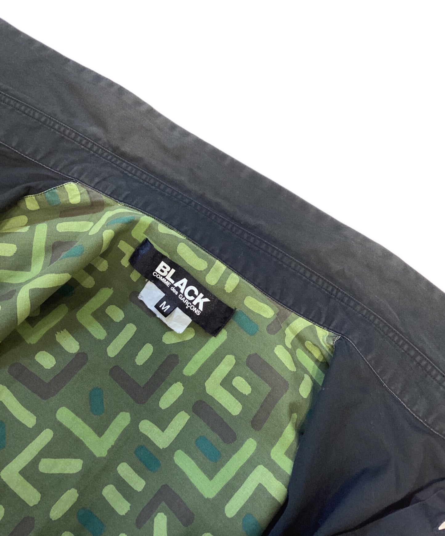[Pre-owned] BLACK COMME des GARCONS camouflage-switched shirt 1N-B006
