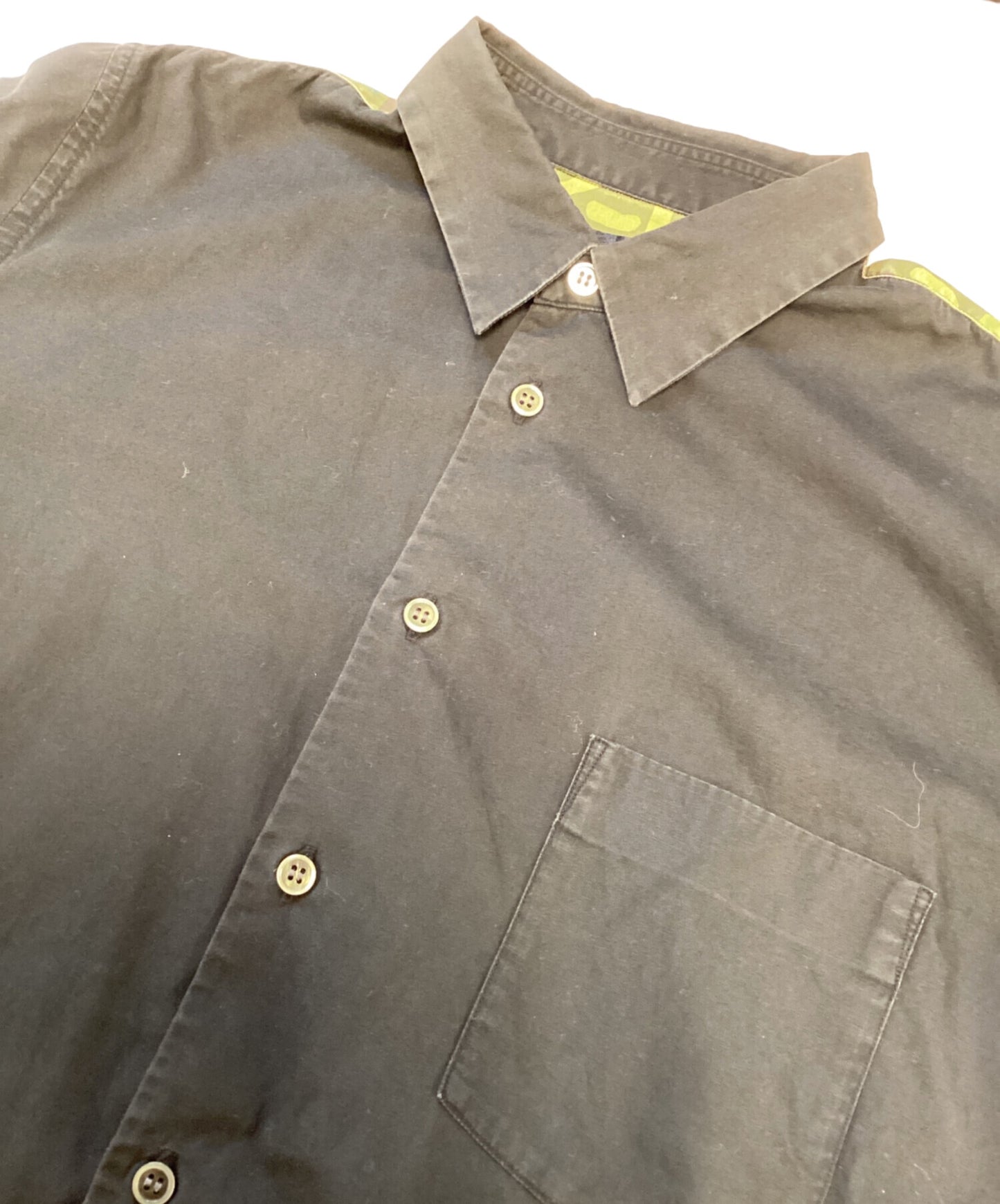 [Pre-owned] BLACK COMME des GARCONS camouflage-switched shirt 1N-B006