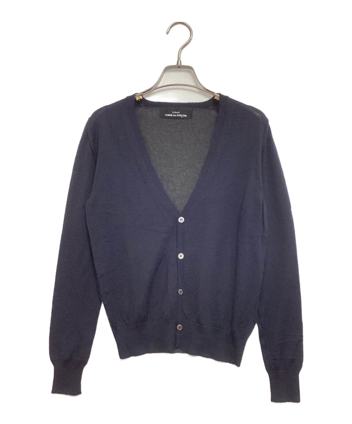 [Pre-owned] tricot COMME des GARCONS Bicolor Knit Cardigan TD-N003