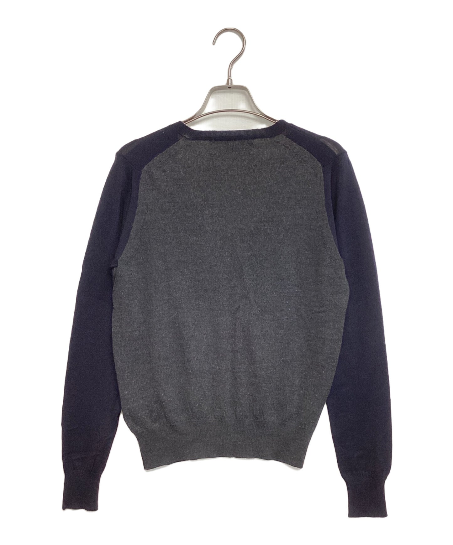 [Pre-owned] tricot COMME des GARCONS Bicolor Knit Cardigan TD-N003
