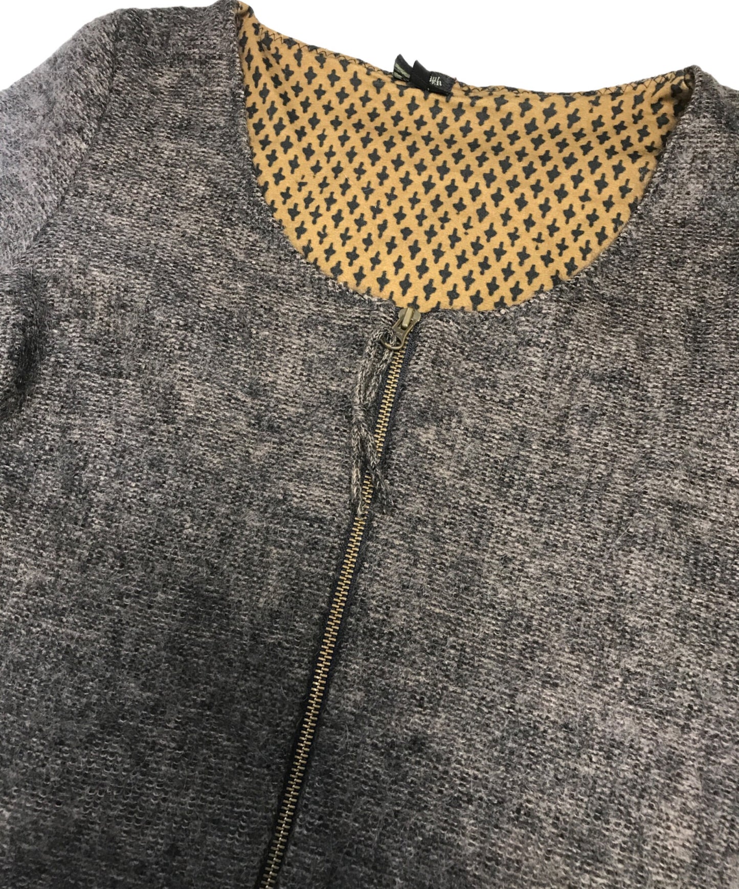 [Pre-owned] Jean Paul Gaultier FEMME Mohair Knit Zip Dress