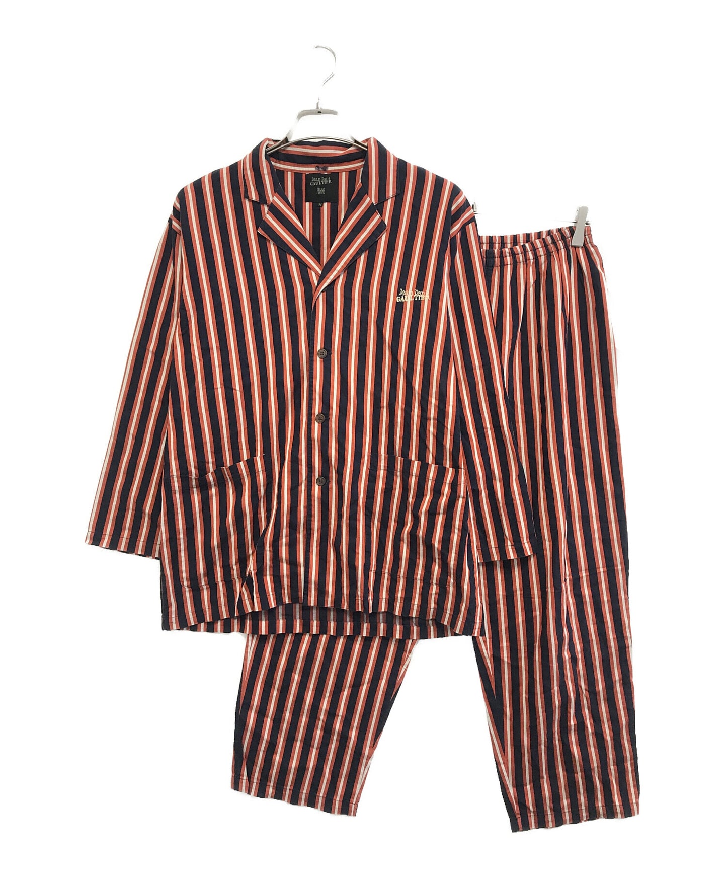 [Pre-owned] Jean Paul Gaultier FEMME striped logo setup