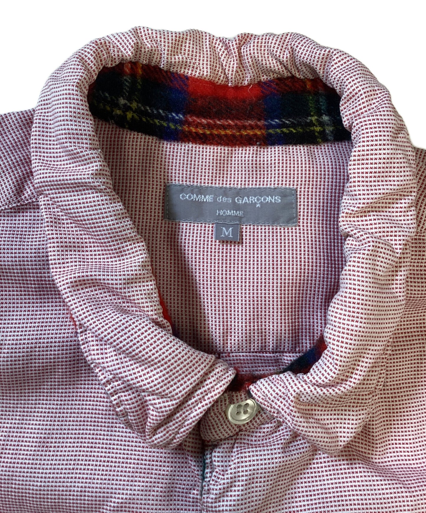 [Pre-owned] COMME des GARCONS HOMME shrunken ruffled shirt HL-B016