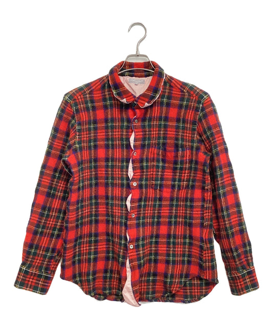 [Pre-owned] COMME des GARCONS HOMME Paneled Check Shirt
