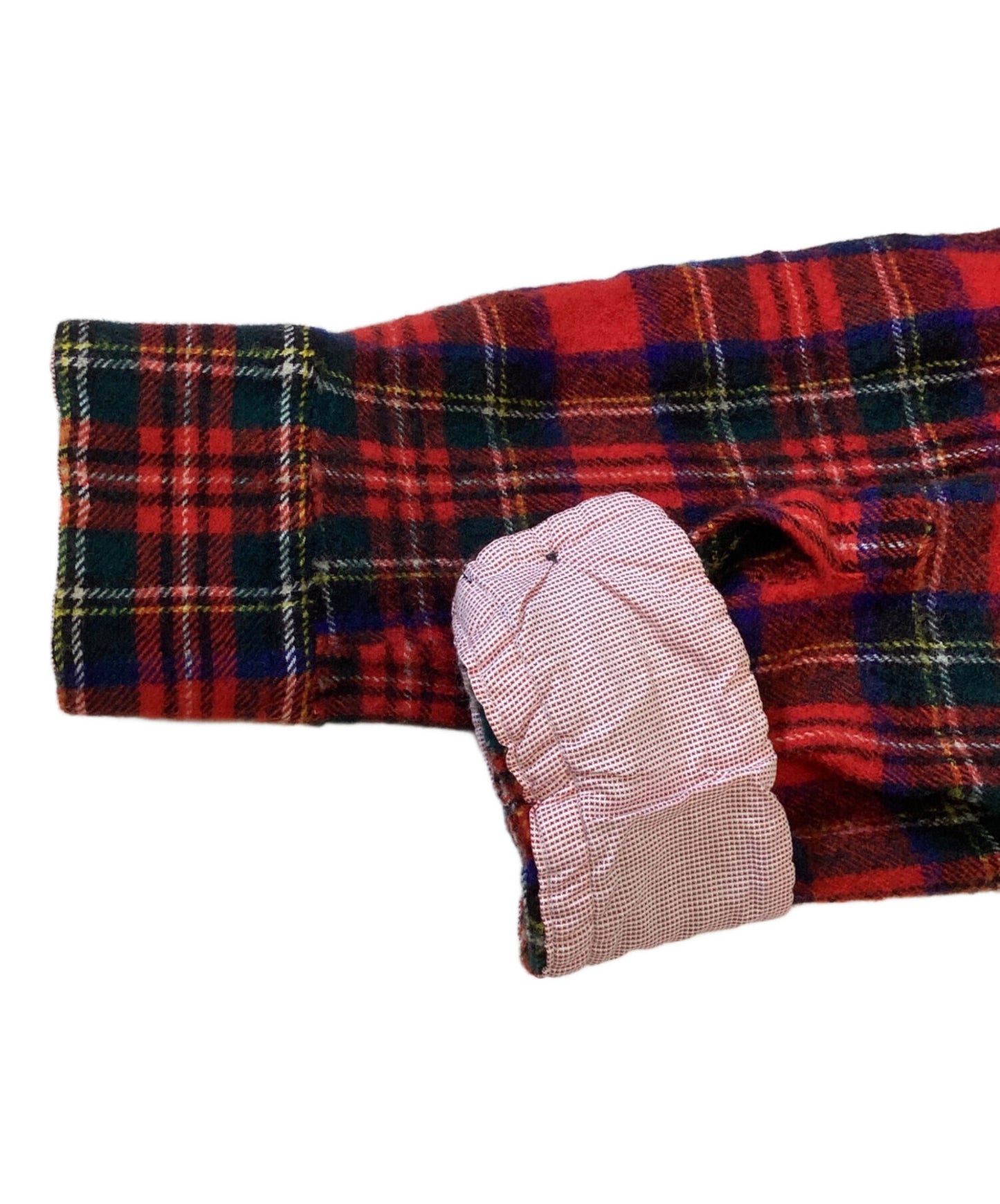 [Pre-owned] COMME des GARCONS HOMME Paneled Check Shirt