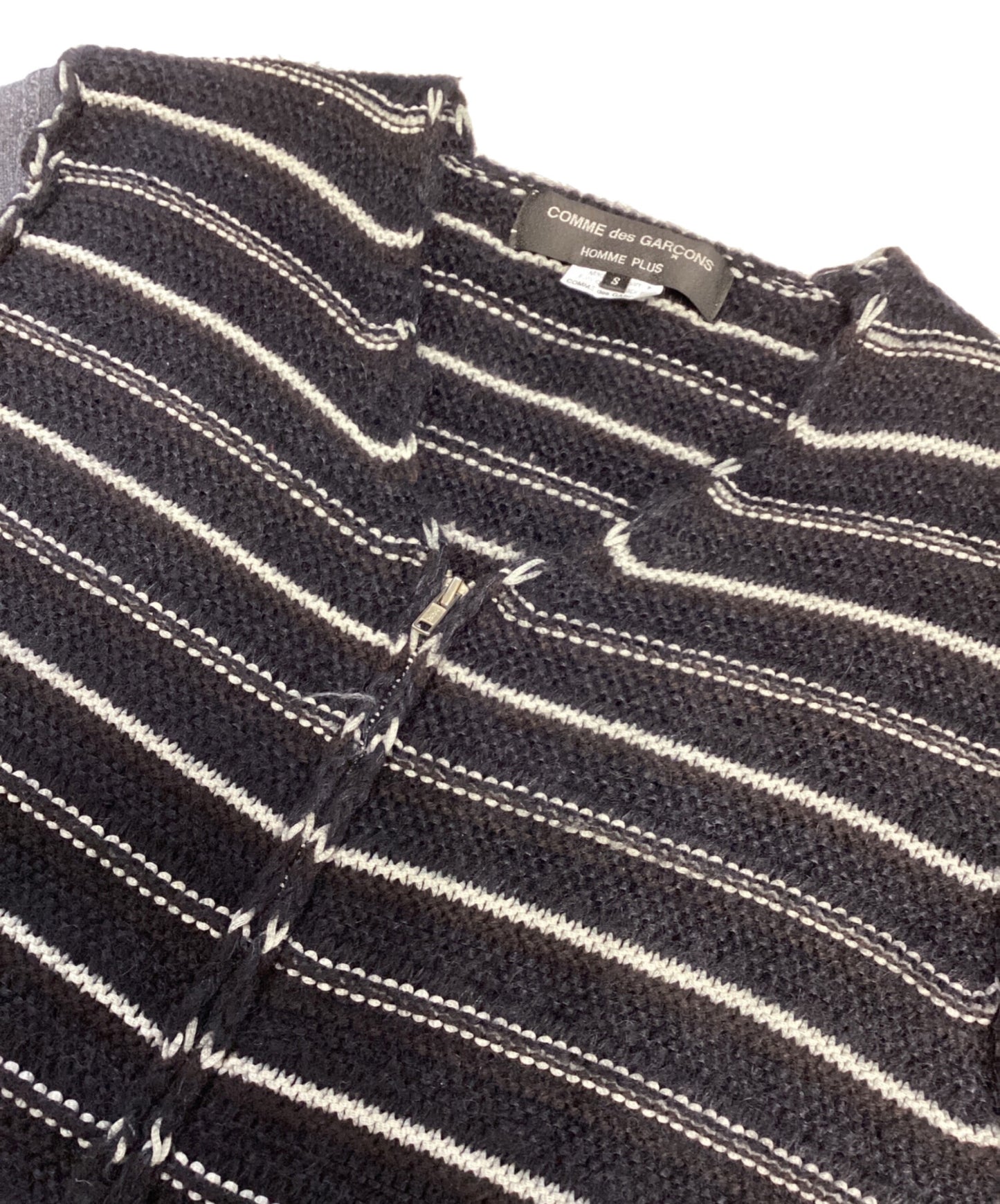 [Pre-owned] COMME des GARCONS HOMME PLUS Inside-out Zip Knit Cardigan PH-N026