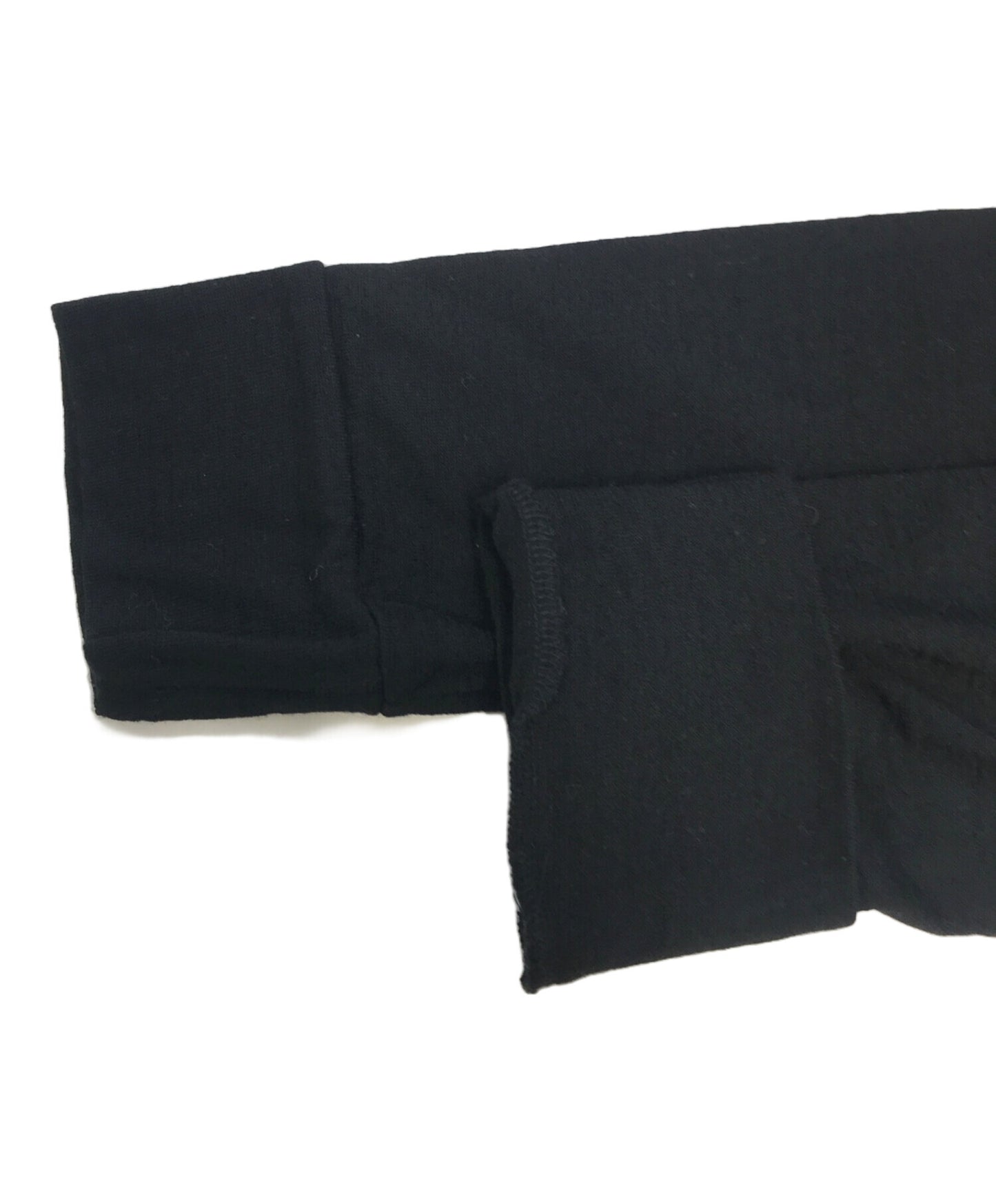 [Pre-owned] tricot COMME des GARCONS Round-collar shirt with different material switching TT-070110