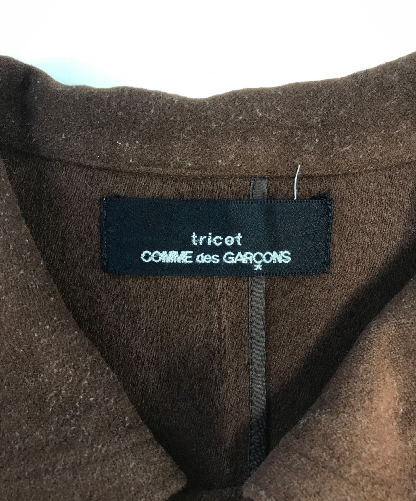 [Pre-owned] tricot COMME des GARCONS 80s wool long coat TC-080050