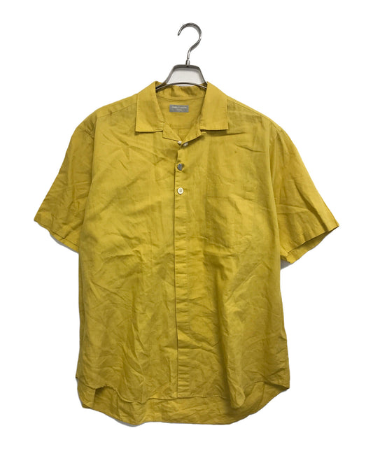 [Pre-owned] COMME des GARCONS HOMME Linen-Blend Open-Collar Shirt HB-020270