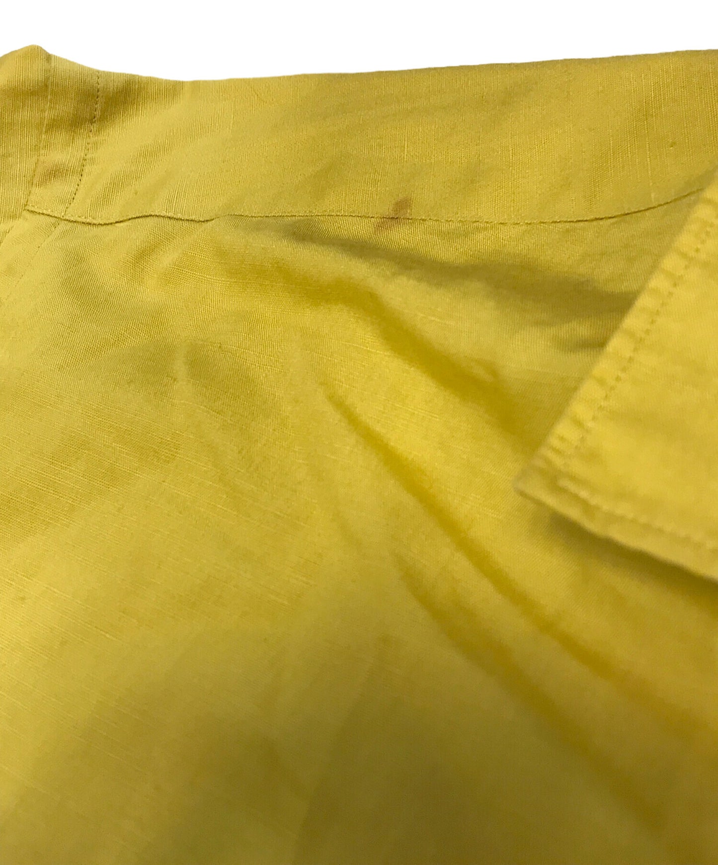 [Pre-owned] COMME des GARCONS HOMME Linen-Blend Open-Collar Shirt HB-020270