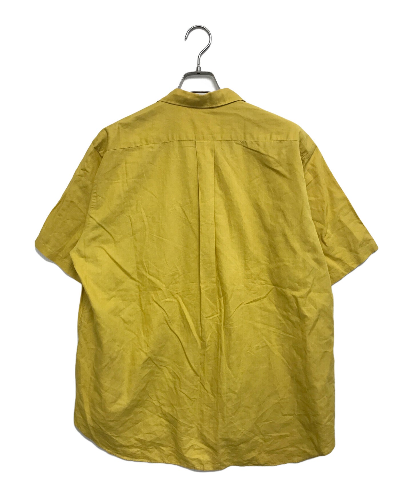 [Pre-owned] COMME des GARCONS HOMME Linen-Blend Open-Collar Shirt HB-020270
