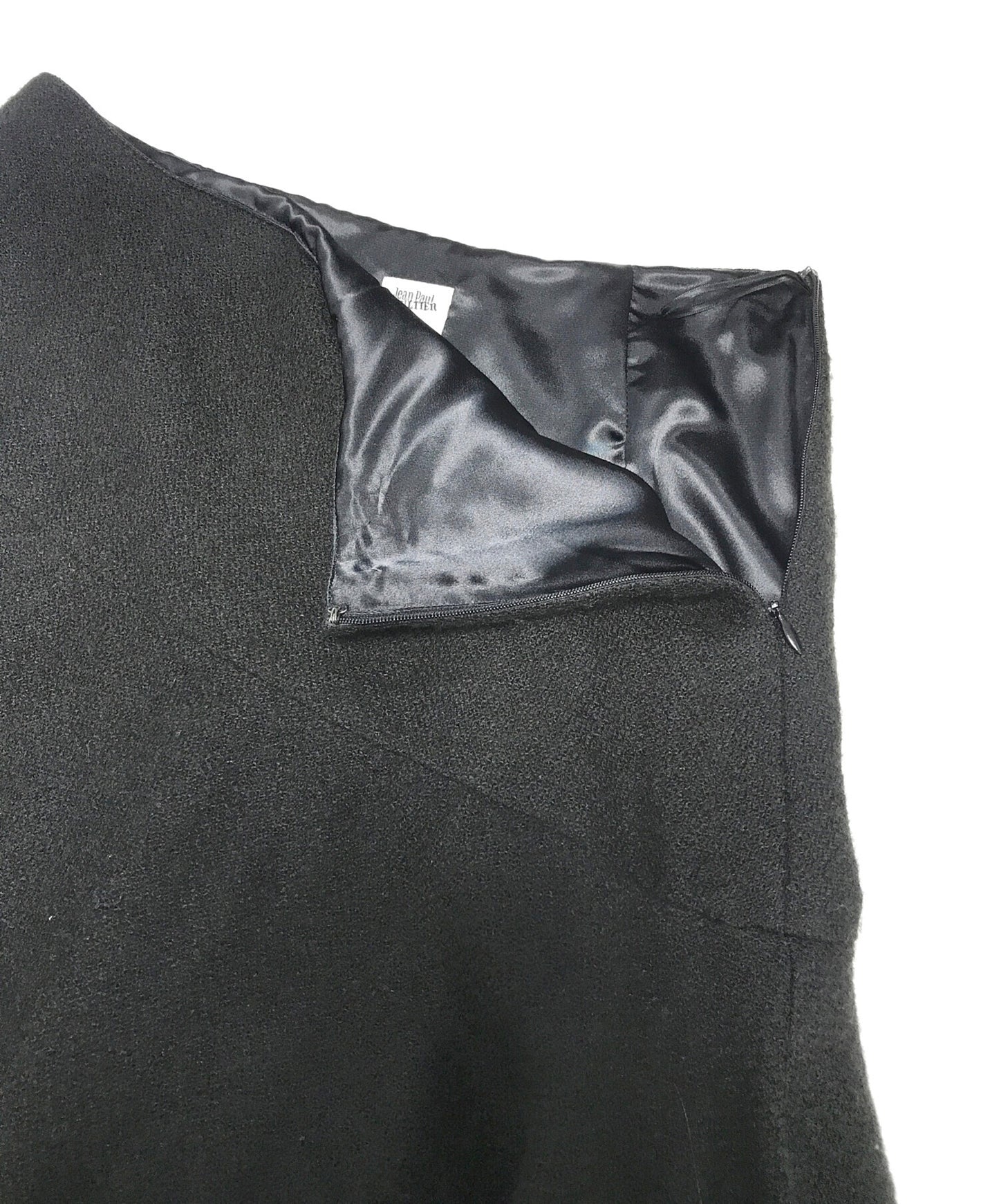 [Pre-owned] Jean Paul GAULTIER Asymmetrical Wool Skirt YA SW 0006