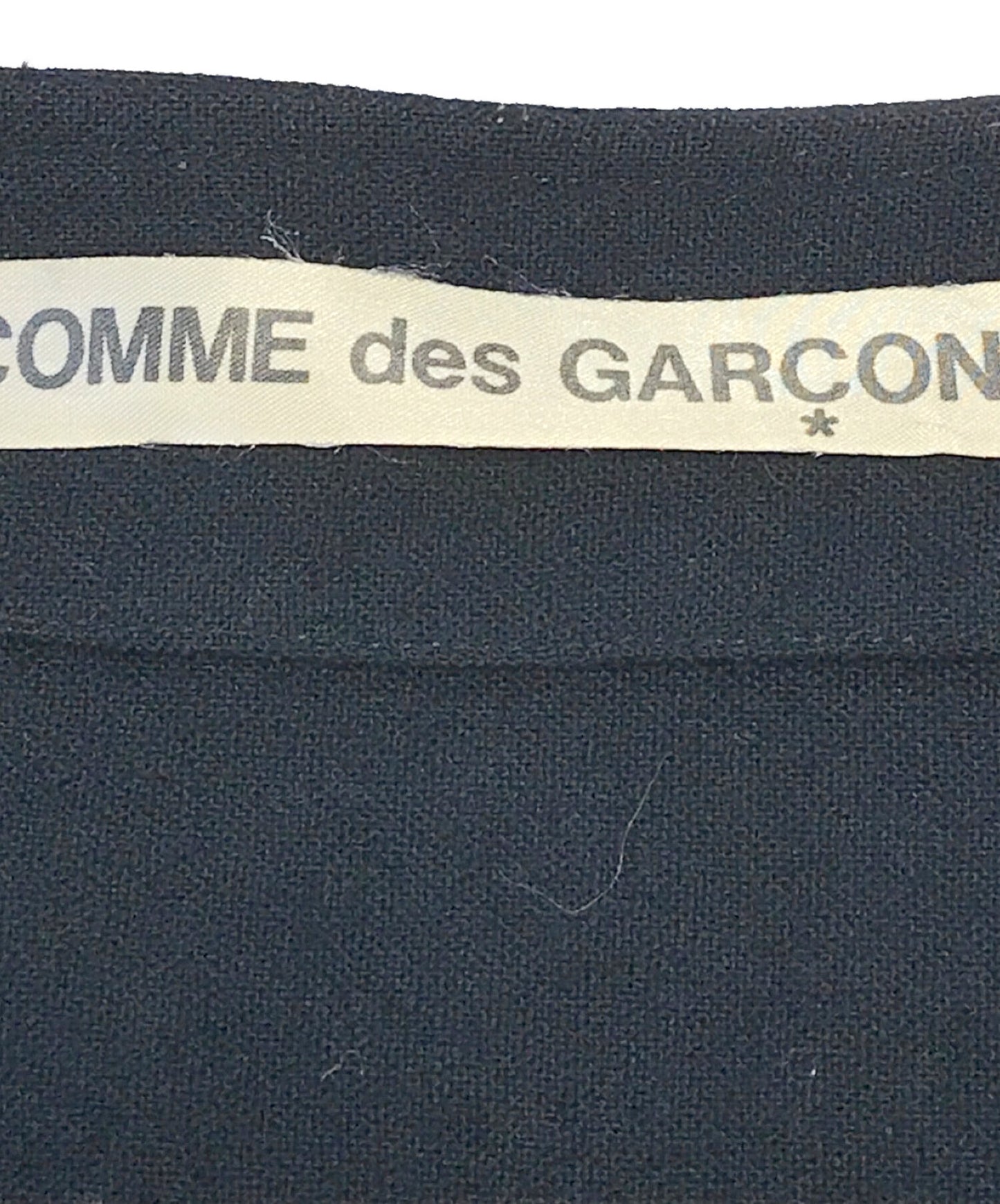[Pre-owned] COMME des GARCONS Asymmetrical Wool Blouse B-050300