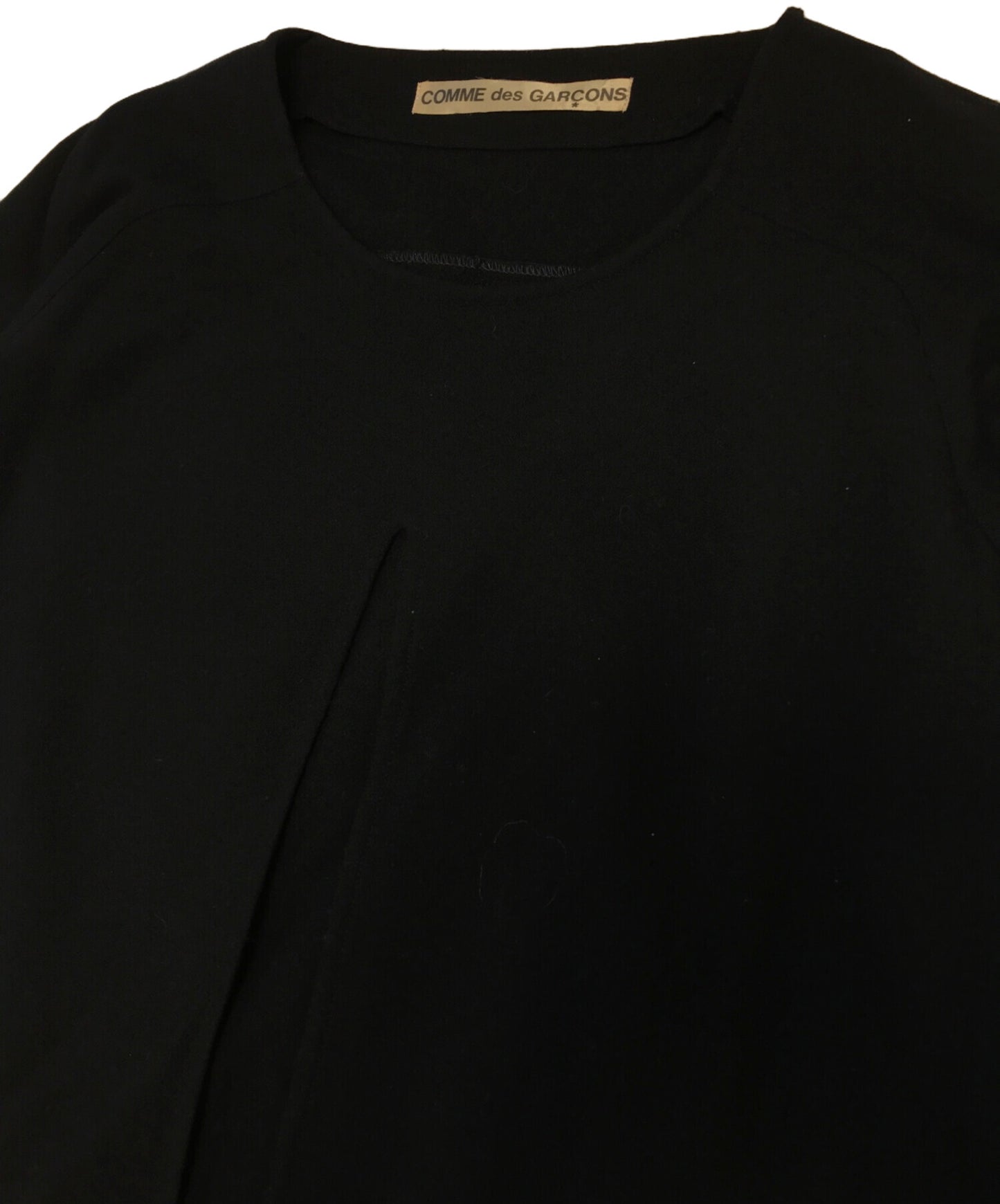 [Pre-owned] COMME des GARCONS Asymmetrical Wool Blouse B-050300