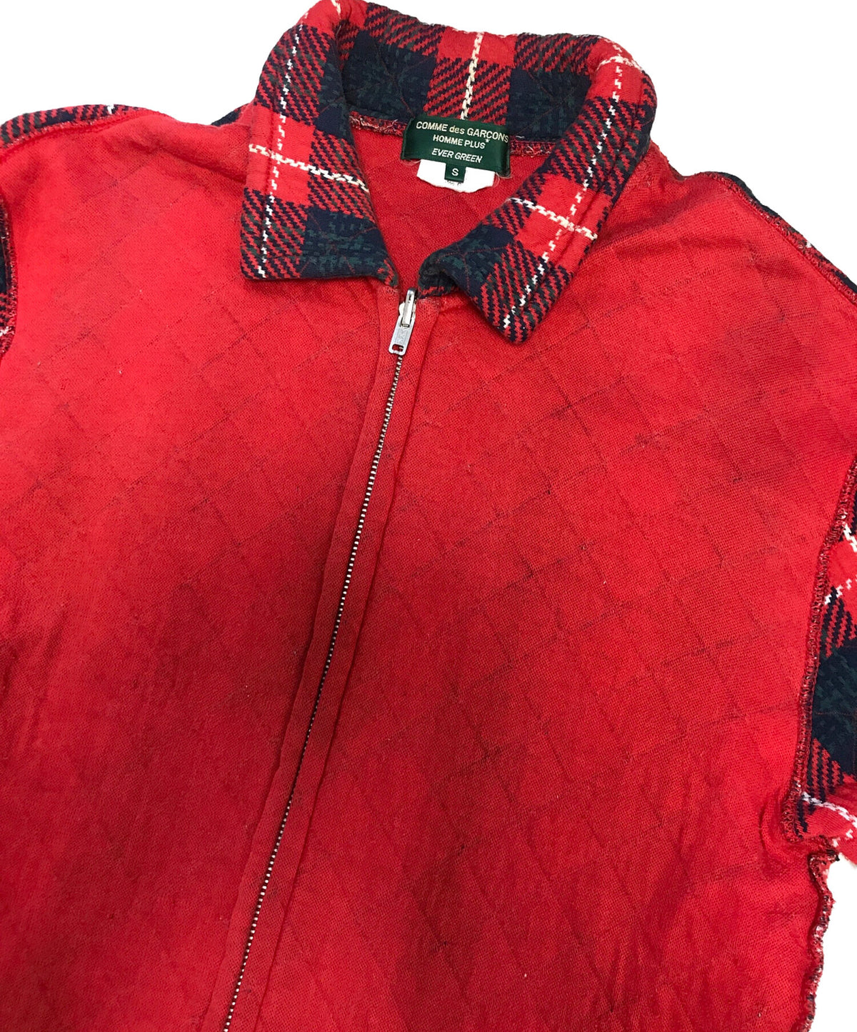 [Pre-owned] COMME des GARCONS HOMME PLUS Switch-Check Jacket PT-T211