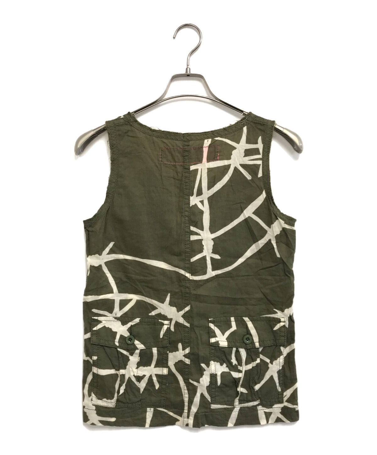 [Pre-owned] JUNYA WATANABE COMME des GARCONS MAN PINK Sleeveless Blouse UM-B020