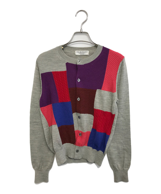[Pre-owned] ROBE DE CHAMBRE COMME DES GARCONS Patchwork Knit Cardigan RG-N043