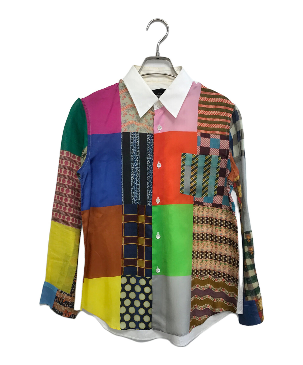[Pre-owned] tricot COMME des GARCONS Patchwork Shirt TC-B001