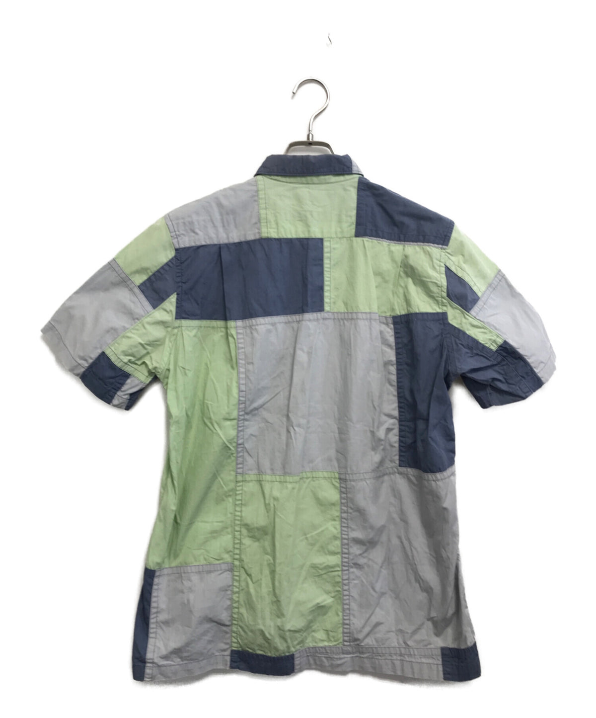 [Pre-owned] COMME des GARCONS SHIRT 3-Tone Patchwork Shirt S12116