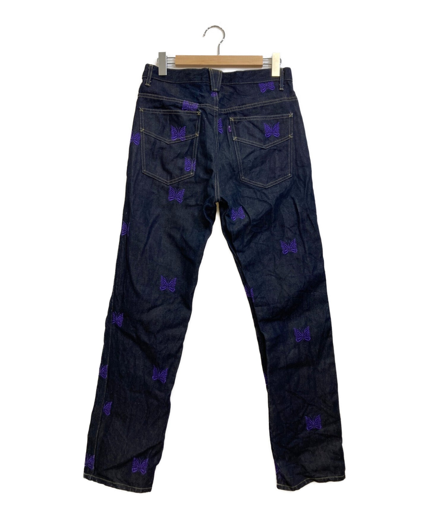 [Pre-owned] Needles rigid straight jeans KP149.