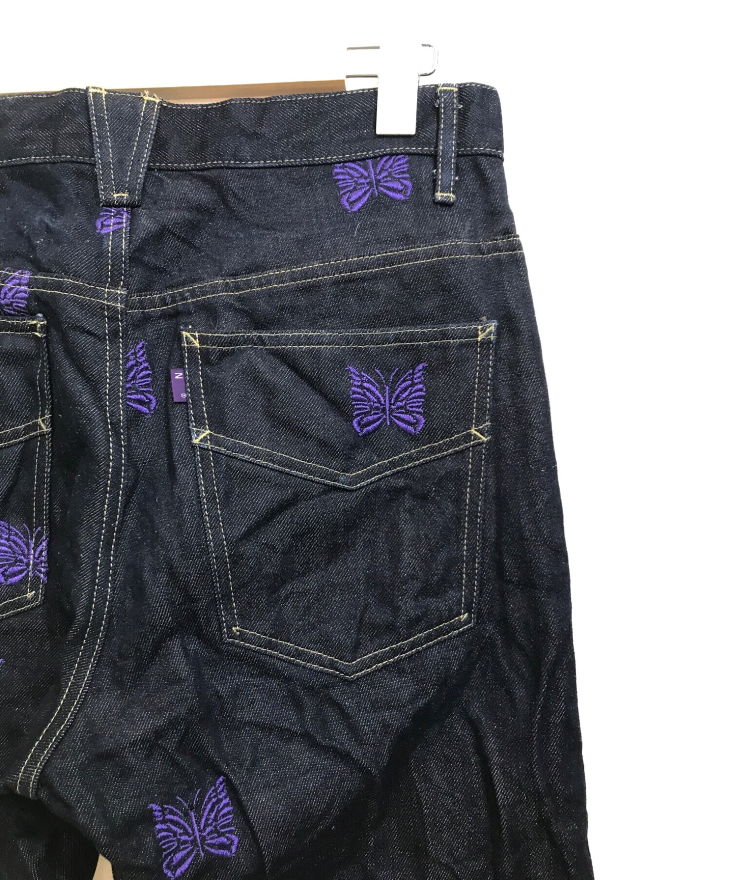 [Pre-owned] Needles rigid straight jeans KP149.