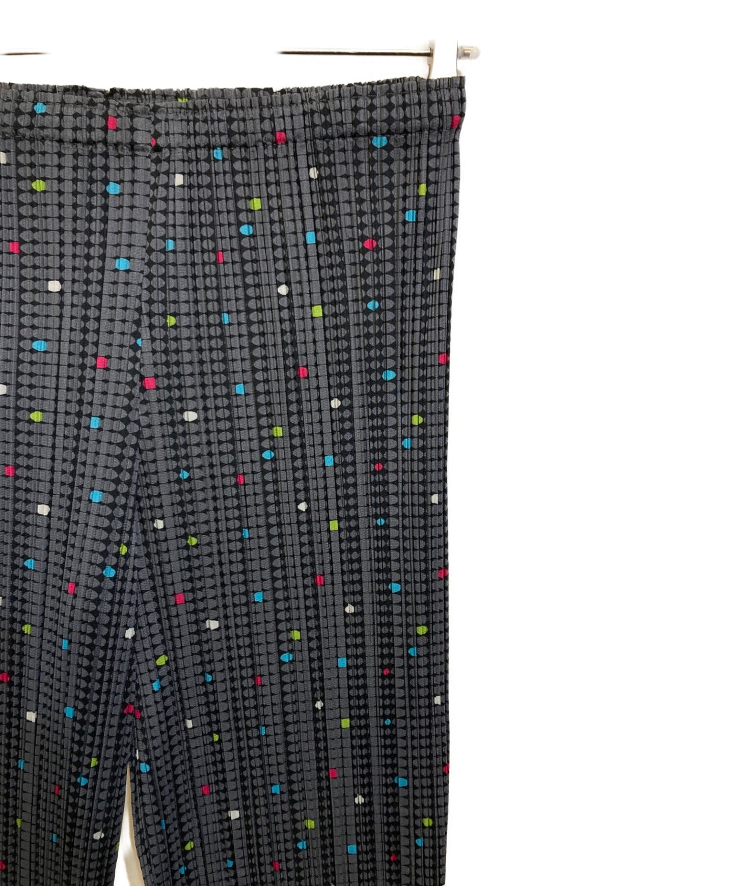 [Pre-owned] PLEATS PLEASE Dot Print Pleated Pants