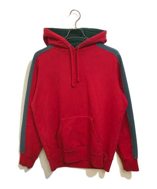 [Pre-owned] SUPREME Embroidered Logo Bicolor Hoodie