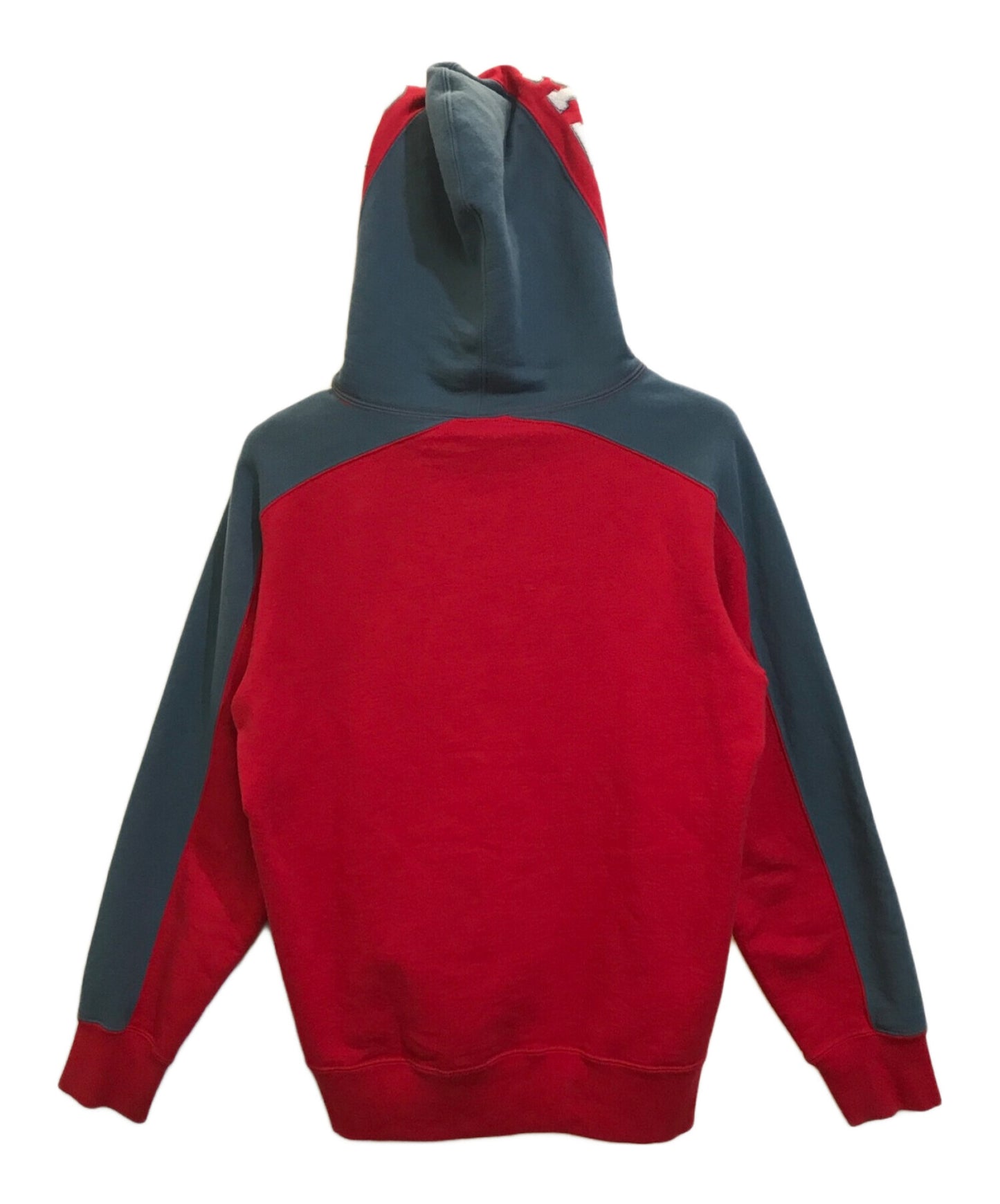 [Pre-owned] SUPREME Embroidered Logo Bicolor Hoodie