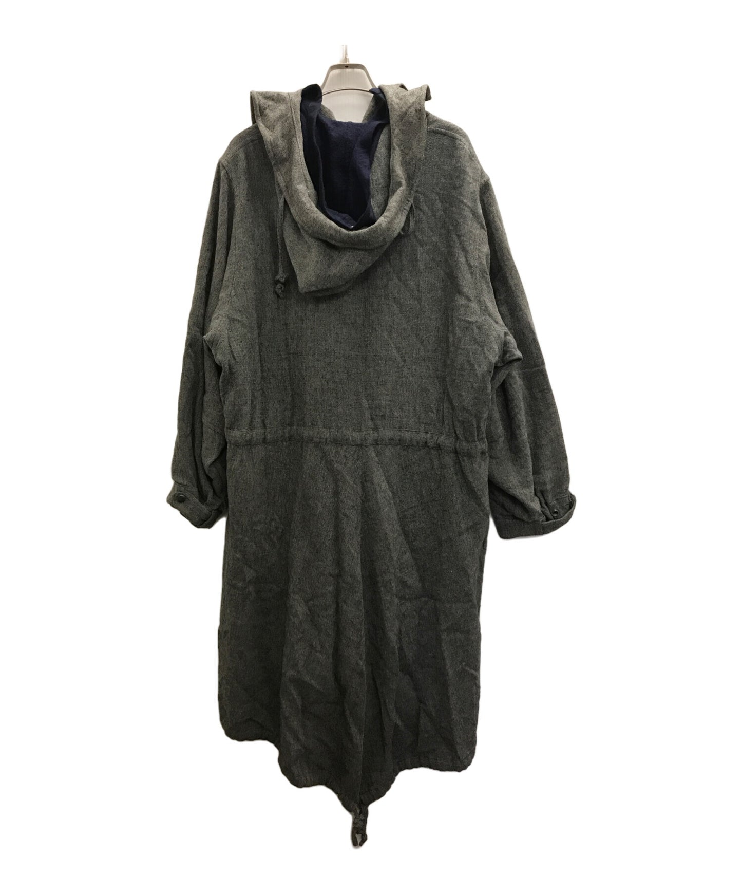 [Pre-owned] Y's Hooded linen coat YC-C02-800