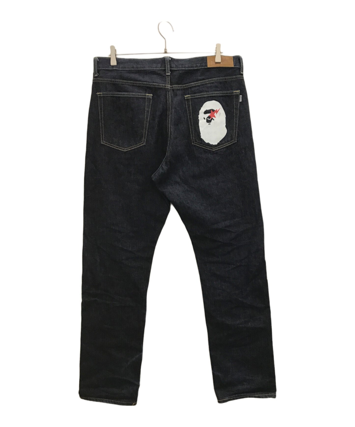 [Pre-owned] A BATHING APE denim pants 001DPK221001F