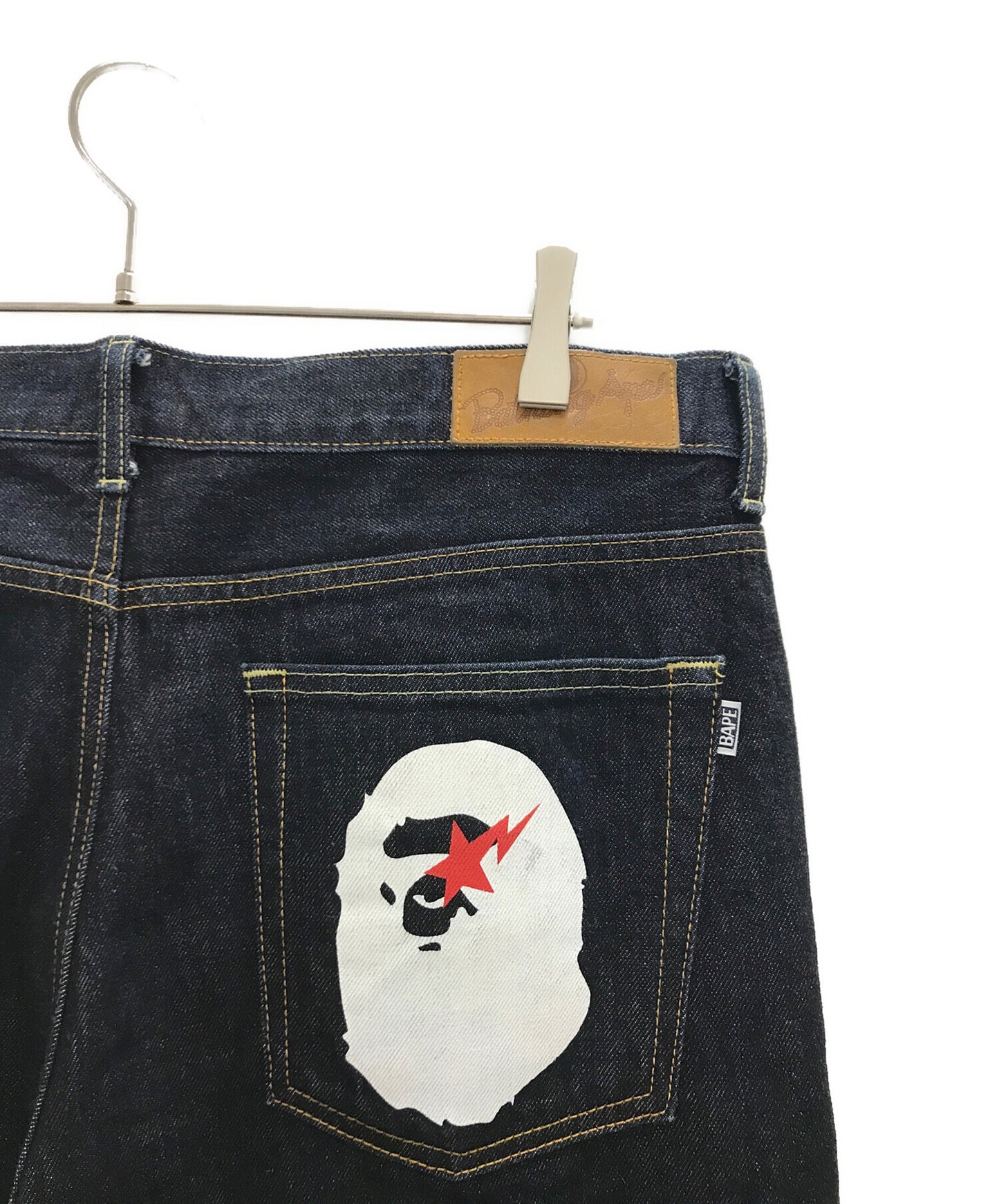 [Pre-owned] A BATHING APE denim pants 001DPK221001F