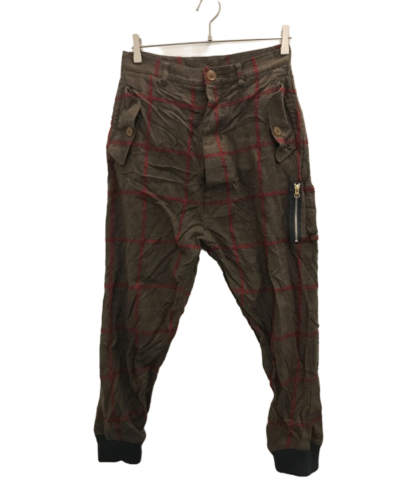 [Pre-owned] Vivienne Westwood man wool check pants 2890263311