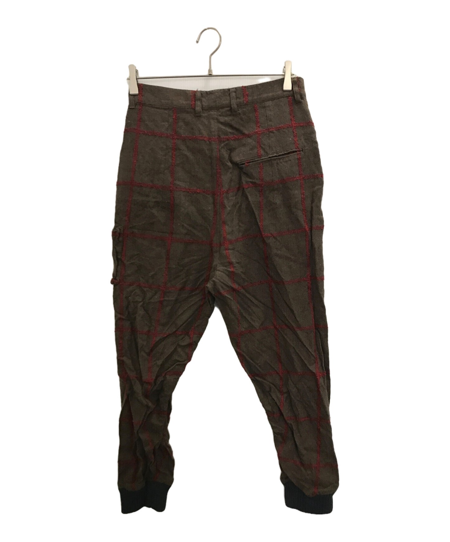 [Pre-owned] Vivienne Westwood man wool check pants 2890263311