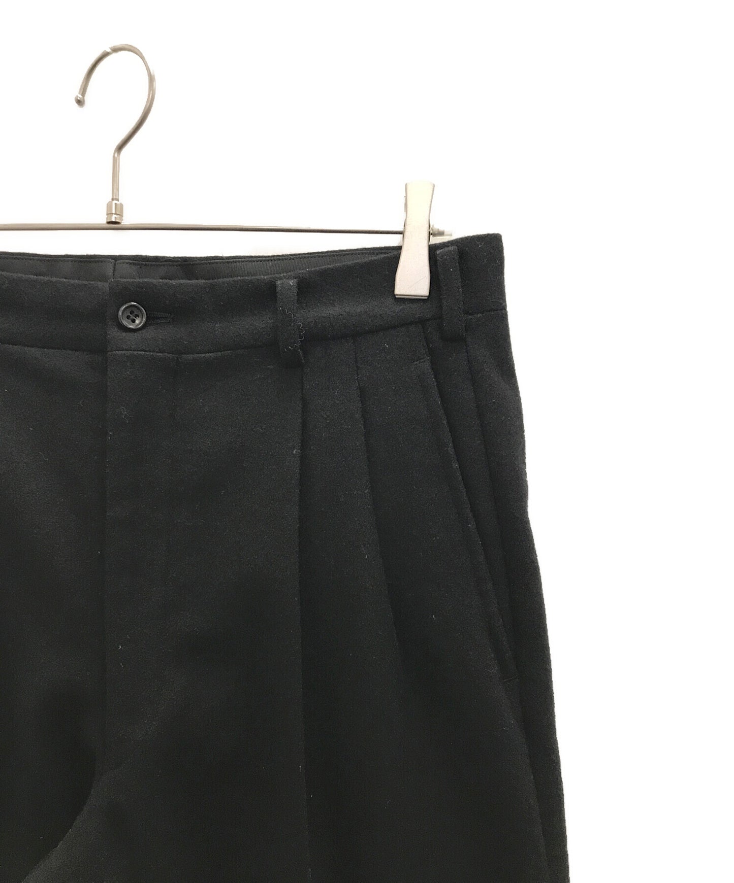 [Pre-owned] COMME des GARCONS HOMME 2-tuck wool slack pants HP-05028L