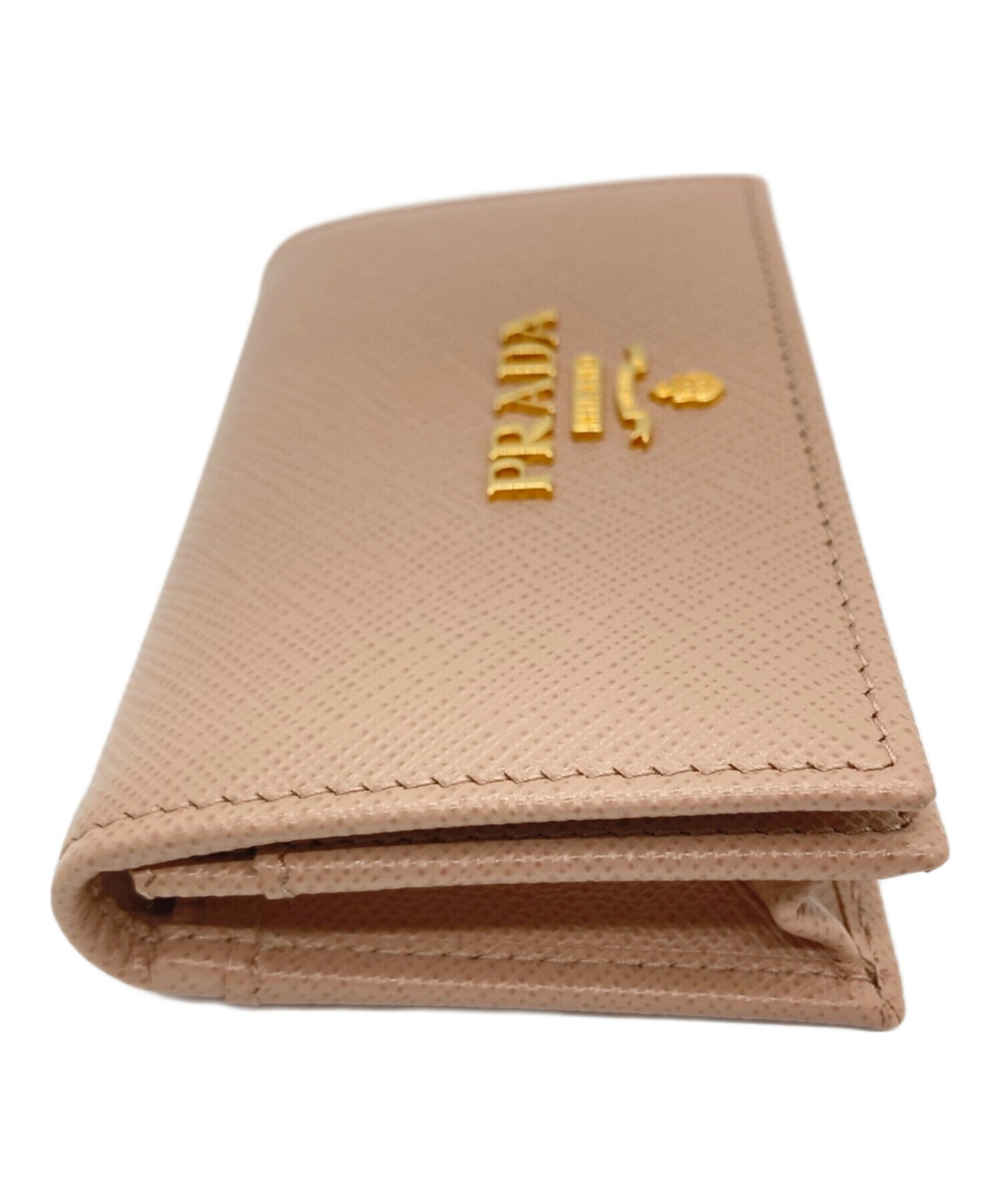 [Pre-owned] PRADA Saffiano card case 1MC122