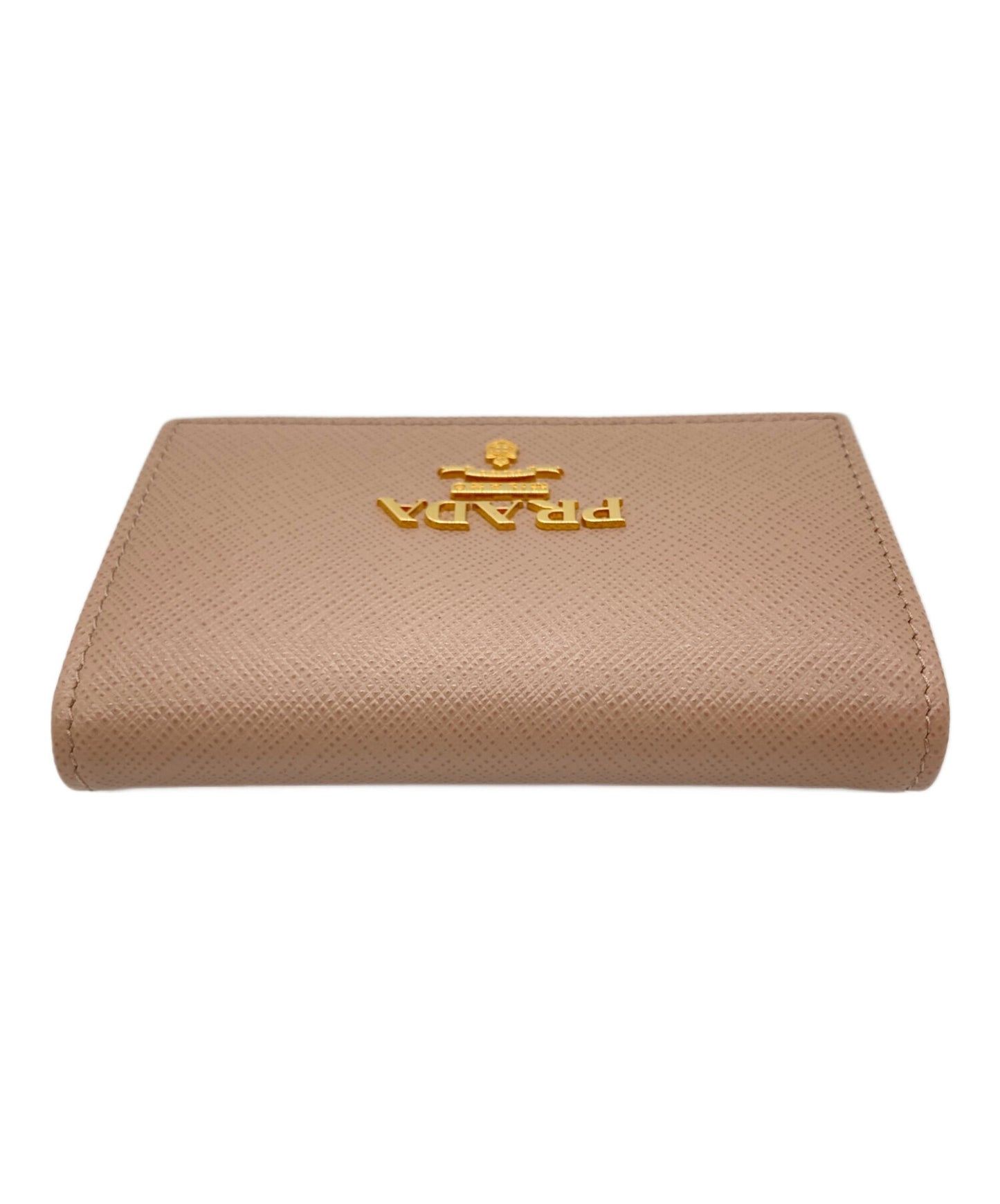 [Pre-owned] PRADA Saffiano card case 1MC122
